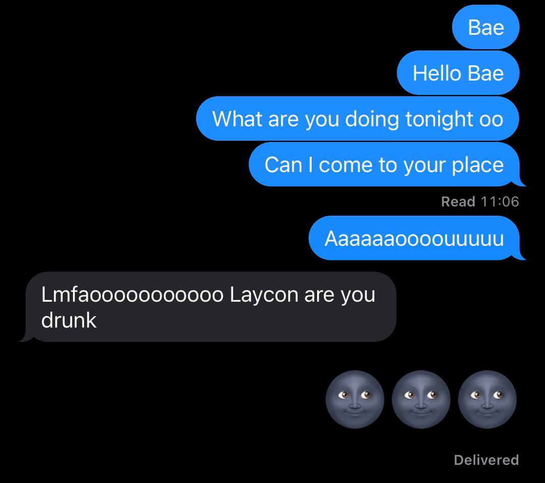 Send your Friends or Babes the first five lines of "WANT YOU BACK" by LAYCON ft. TENI and see their response.Here's mine.NB - all my friends are yanmayanma people but I love them 