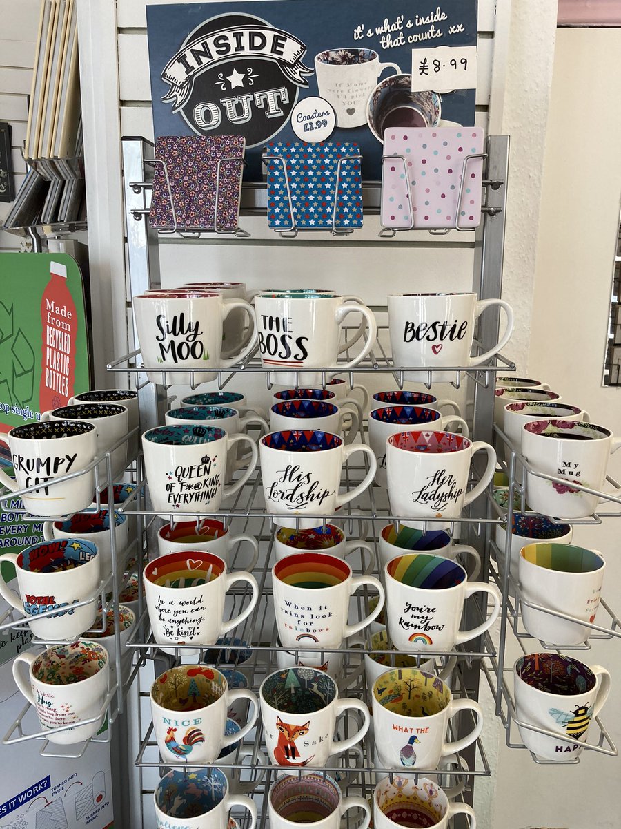 Well it’s nice to see Nicki at Gifts from the heart again #Torquay lovely range of fabulous mugs from @wplgifts @CyrilService <a href="/Justacard1/">JUST A CARD</a> <a href="/greetingstoday/">Greetings Today Mag</a>