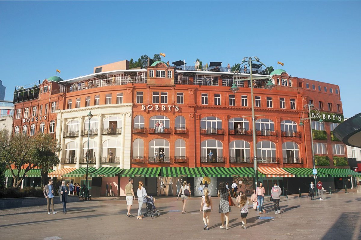 Bournemouthecho's tweet photo. ⚡️ “Debenhams in Bournemouth won't be empty for long - what's planned for the key town centre site”

https://t.co/B8mayCrrkS https://t.co/RoZvXeL9kb