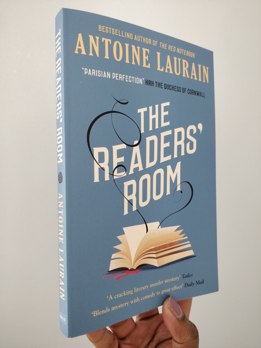 Many thanks to @BelgraviaB for sending #TheReadersRoom by Antoine Laurain

It's set in Paris and it's about books! 😍

'...a dazzling novel of mystery, love and the power of books.'

Out in June 

#bookblogger #bookpost #bookstagrammer