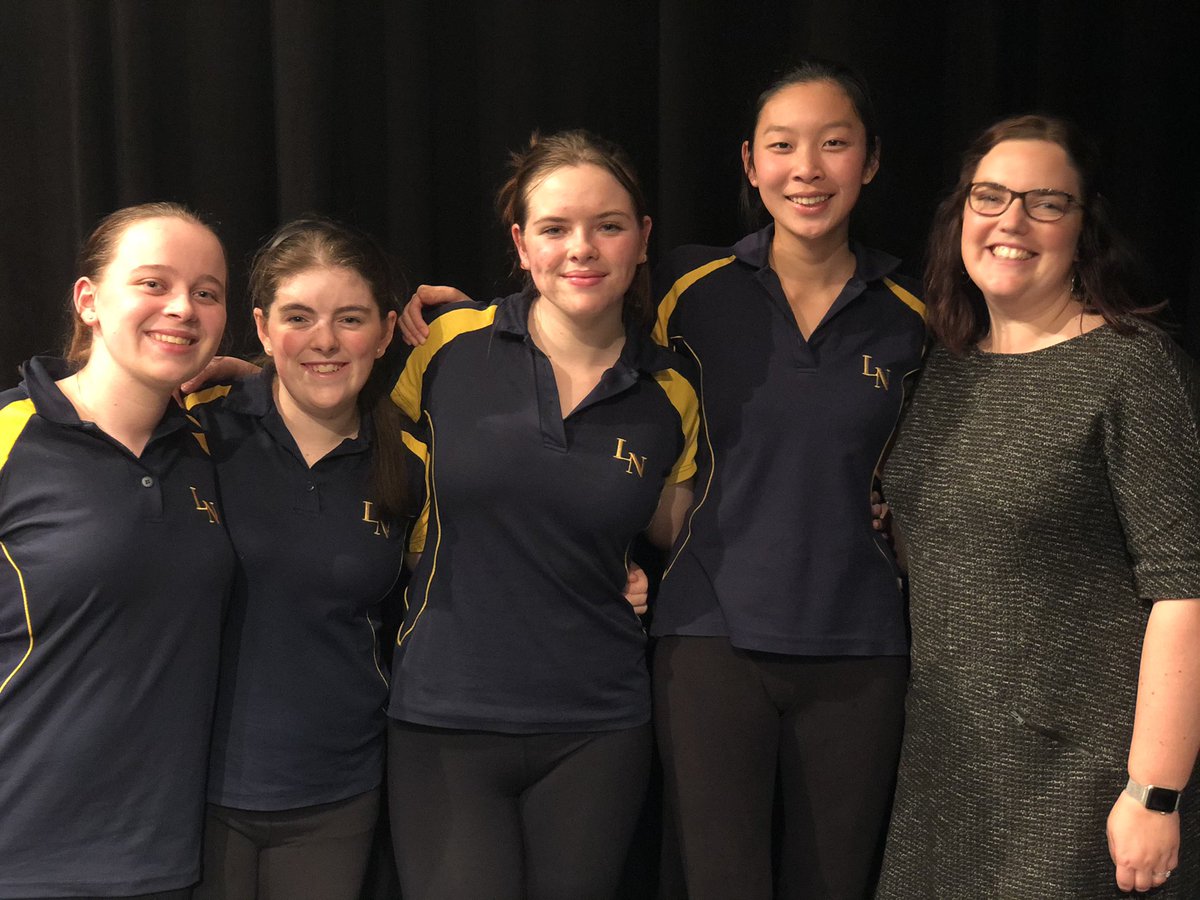 We’ll done to our Senior TheatreSports team! A great performance this evening at the regional heats. Thank you Ms. Montgomery for guiding our students.
