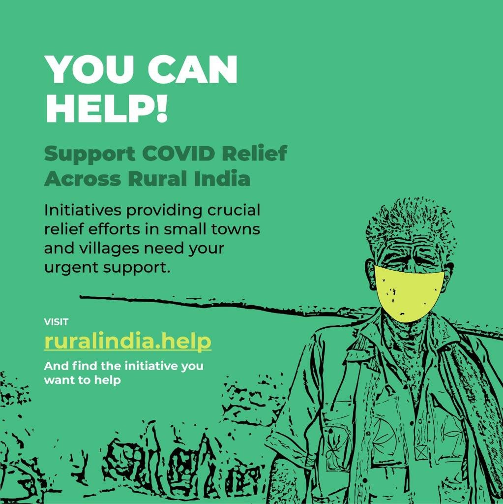 3/n. The Rural Response Tracker A volunteer-led effort to list individually verified grassroot level  #COVID19 19 relief efforts in small towns,villages that need your urgent support.  http://www.ruralindia.help .Do also reach out to include grassroot efforts that you're aware of.