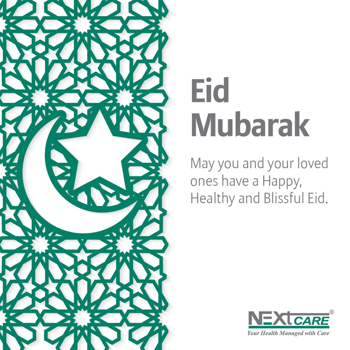 May this Eid bring you many joyful moments to cherish forever. 
Eid Mubarak!

#EidFitrMubarak #NEXtCARE