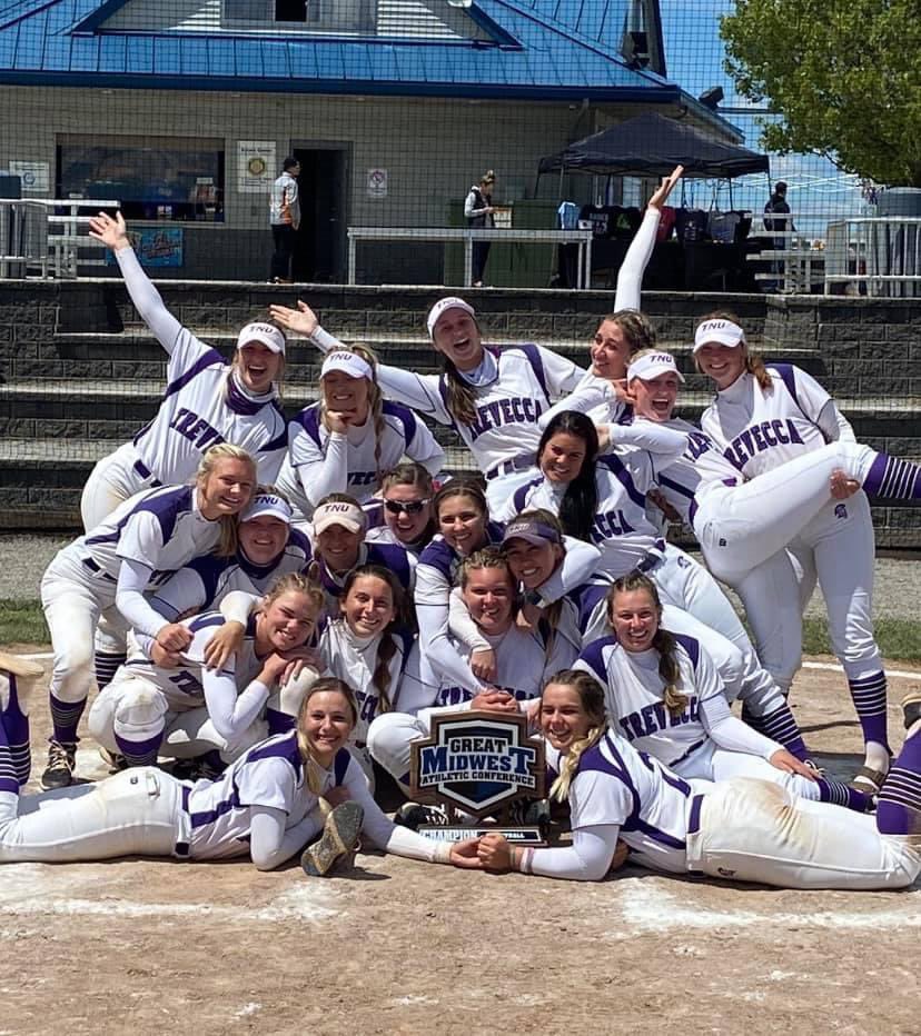 We can’t be more proud of our 2021 GMAC Regular Season Champions 💜🥎💜 #Champions #chappy #christianscholarathlete