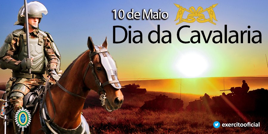 Exército Brasileiro - Parabéns Cavalarianos do Brasil! SEMPRE HAVERÁ UMA  CAVALARIA! Acesse:  #DiadaCavalaria