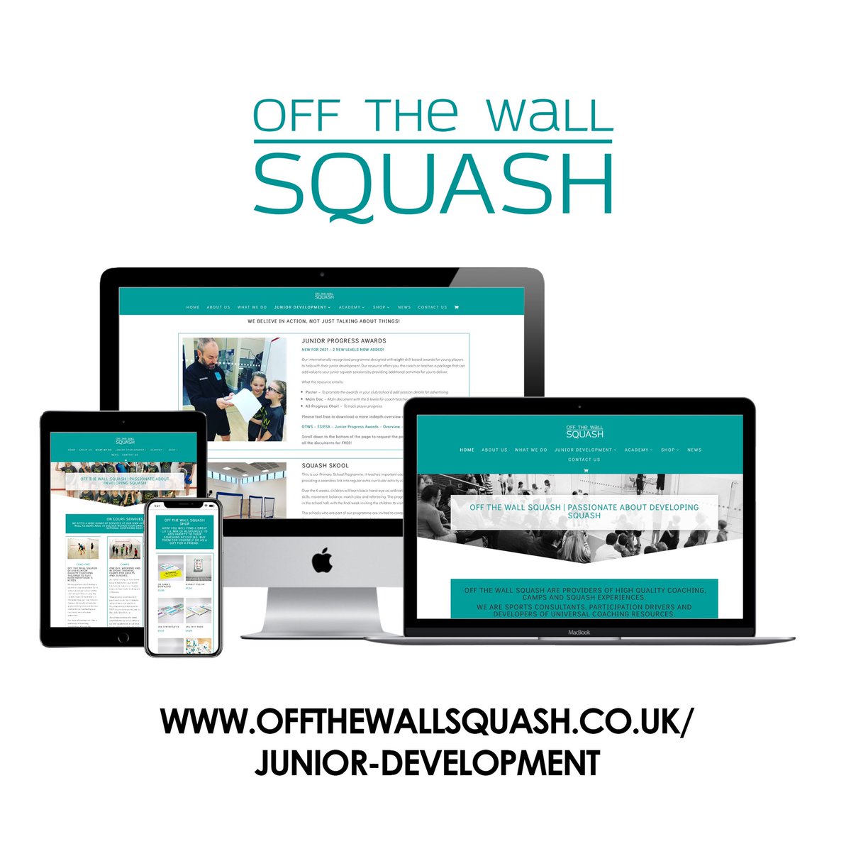 NEW FOR 2021 - The Junior Progress Awards have had a makeover! 2 new levels, levels 1-6 refreshed, the resource streamlined & waiting for you to access for FREE! Visit our website for more info: offthewallsquash.co.uk/junior-develop…

#offthewallsquash #juniorprogressawards #coachingresources