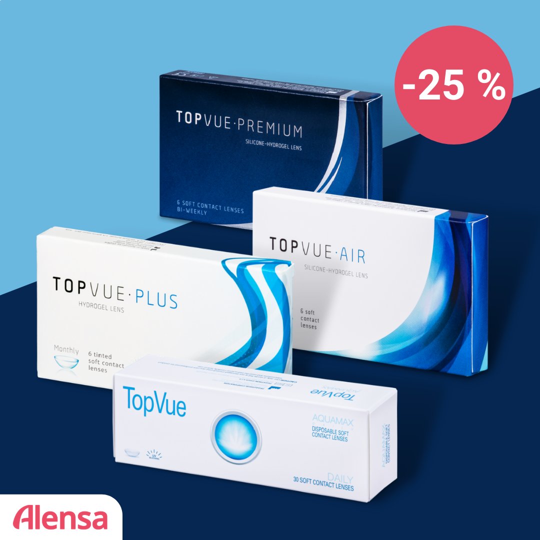 alensa_be's tweet photo. 🇳🇱🇧🇪Geniet nu van 25% korting op TopVue-lenzen!
Gebruik code TOPVUE25 of klik hier ➡️ https://t.co/31kczc1Oqz

De korting wordt verrekend met de oorspronkelijke productprijs. Kortingen zijn niet cumuleerbaar. Deze aanbieding is geldig tot 14 mei.😃 https://t.co/DtFlmvAGLH