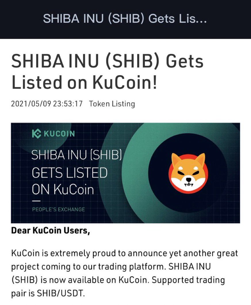 WolfofCryptoBLV's tweet photo. #shibaswap #SHIBARMY #shibnation $shib $bone $LEASH We landed on @kucoincom 🚀🚀🚀🚀🔥🔥🔥🔥🔥🔥As always follow the General NEO &amp; the Army for updates @WolfofCryptoBLV @tiffyfresh @TimmyTimX2 @techno_DeFi @SamuraiP_sis @DeFiSaint @nancynewgin https://t.co/3Lj1I9TUUu