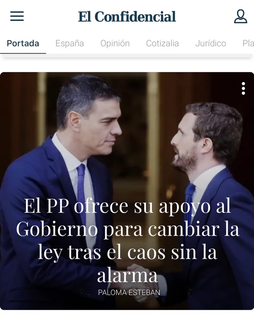 ivanedlm's tweet photo. El PP prefiere entenderse con el PSOE antes que con Vox, y ya está. https://t.co/B6YuCDPsYY