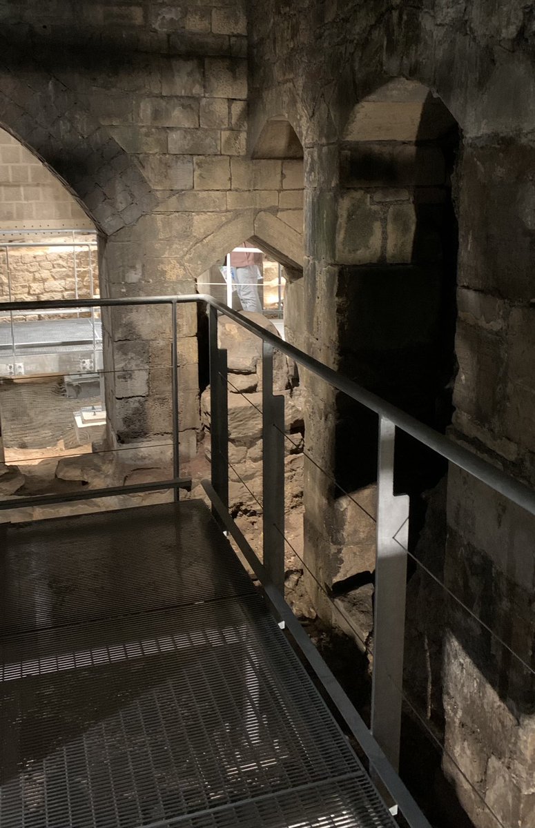 Amazing Roman archaeology beneath York St, Bath soon to be revealed to all as part of the exciting new <a href="/RomanBathsBath/">The Roman Baths</a> Archway centre.