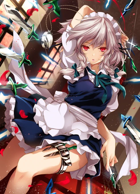 歴代咲夜さんよくばりセット🎉🎉🎉🎉

#メイドの日 