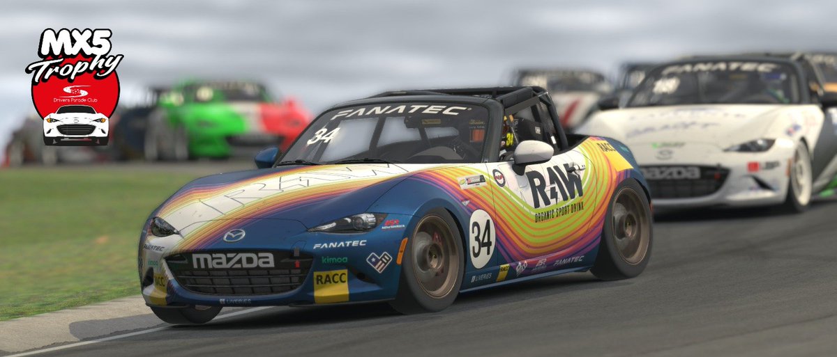 MX5 Trophy <a href="/DriversparadeCb/">Drivers Parade Club</a> 

Conseguimos la victoria🥇en la segunda cita del champ, en Virginia. 
Gran resultado que nos dá un plus de confianza para afrontar las siguientes pruebas. Felicitar a <a href="/Farkasthelord/">A. Torres 'Farkas'</a> por el carrerón y lucha hasta el final. 

Next➡️Zandvoort

#Platanaso