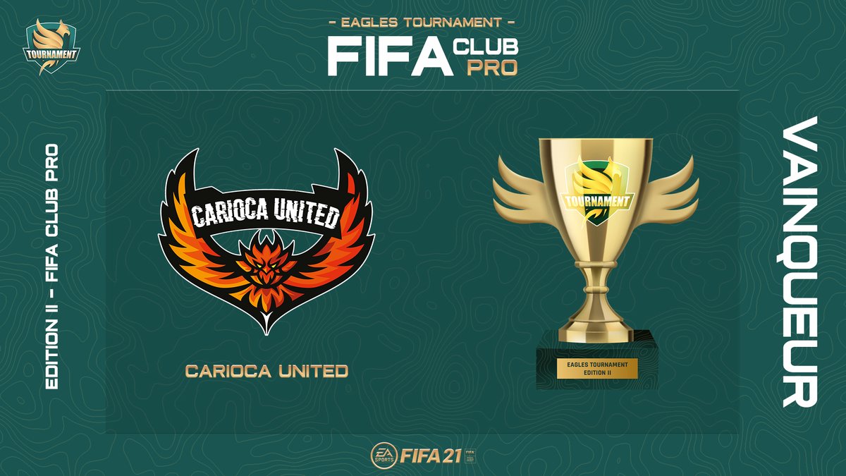 [#Résultats] 🦅

Ce fut une soirée haute en couleur ! 🌈

Voici donc les résultats ! 🏆

🥇 @Carioca_United 🐦
🥈 @phenix_united 🐦
🥉 <a href="/OwnedEsport/">Owned</a> 🐉

Bravo à tous les participants pour leur combativité sur le terrain 👏

On se dit à très vite pour un 3e tournoi ? 😉