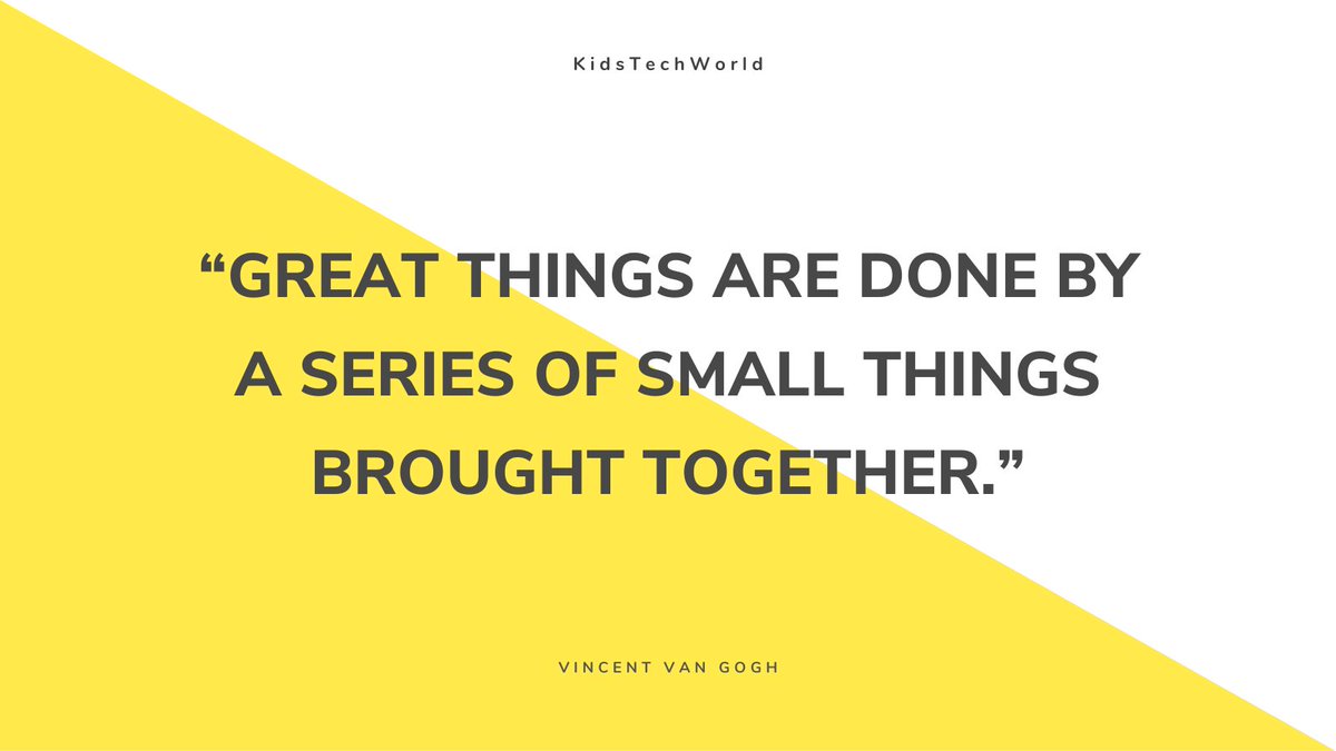Tech_World_AI's tweet image. #InspirationalQuote 😊 This quote serves as a reminder that every action we take, regardless of how small, can make a big difference.

#KidsTechWorld #inspirationoftheday