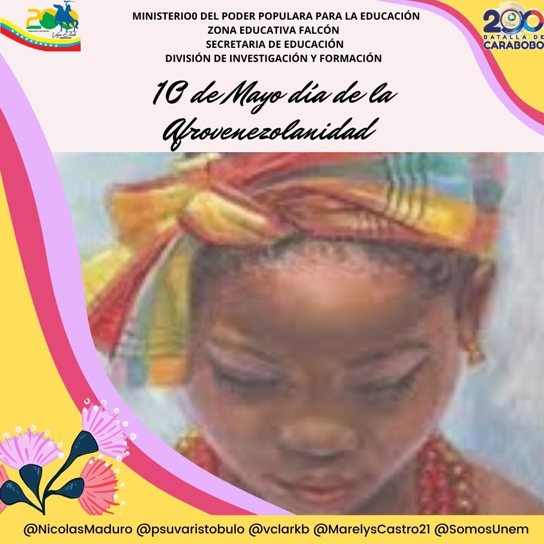 hoy se cumplen 226 años de la rebelión africana de 1795, un movimiento de esclavizados, al mando de José Leonardo, tomando la hacienda El Socorro, y proclamó una República de Igualdad.
.<a href="/NicolasMaduro/">Nicolás Maduro</a>
.@MPPEDUCACION
.<a href="/SomosUnem/">SOMOS UNEM</a>
.<a href="/MarelysCastro21/">Marelys Castro Rodríguez</a>
.<a href="/eduardopiate2/">eduardo piñate</a>
 .<a href="/RosangelaOrozco/">Rosangela Orozco</a>