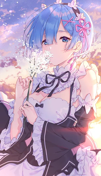 #メイドの日 レム💙 