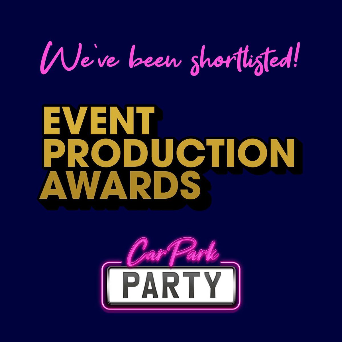 AMAZING NEWS! 🤩🏆 Our <a href="/carparkparty/">CAR PARK PANTO 🎄🎅🏻</a> tour has been shortlisted for TWO Event Production Awards! 
We’re thrilled that the work by our talented team has been recognised by such a highly-respected event! 👏👏
The winners will be announced on 26 May at the @eventproductionshow 🤞
