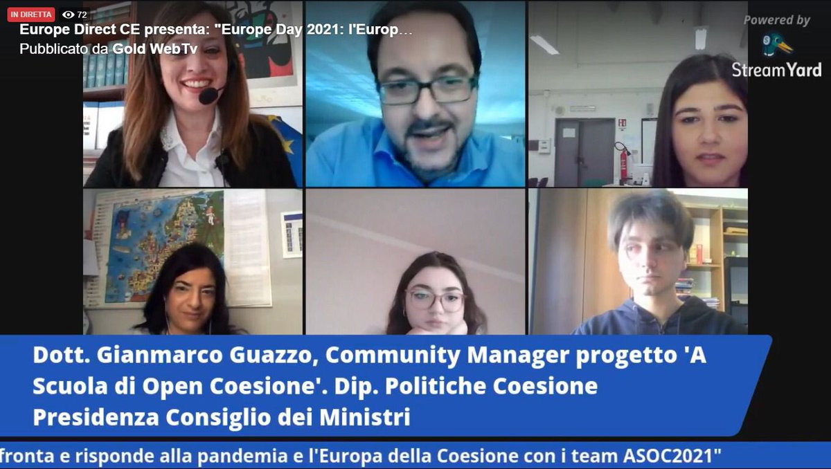 weARTogether21's tweet photo. #ASOC #ASOC2021 #campania #cultura #digitalizzazione #europedirect #europedirectcaserta #ISTAT #MovetoCloud #liceofermiaversa @Monithon @UE_ED_Caserta @ascuoladioc @europainitalia @DipPoliticheUE @AgenziaCoesione @OpenCoesione @MiC_Italia https://t.co/Pp40uvo8o9