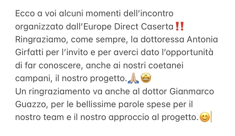 weARTogether21's tweet photo. #ASOC #ASOC2021 #campania #cultura #digitalizzazione #europedirect #europedirectcaserta #ISTAT #MovetoCloud #liceofermiaversa @Monithon @UE_ED_Caserta @ascuoladioc @europainitalia @DipPoliticheUE @AgenziaCoesione @OpenCoesione @MiC_Italia https://t.co/Pp40uvo8o9
