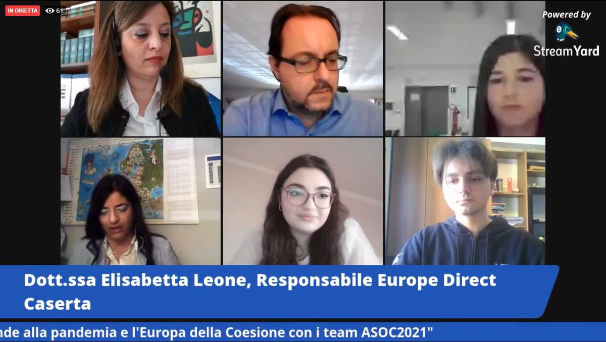weARTogether21's tweet photo. #ASOC #ASOC2021 #campania #cultura #digitalizzazione #europedirect #europedirectcaserta #ISTAT #MovetoCloud #liceofermiaversa @Monithon @UE_ED_Caserta @ascuoladioc @europainitalia @DipPoliticheUE @AgenziaCoesione @OpenCoesione @MiC_Italia https://t.co/Pp40uvo8o9