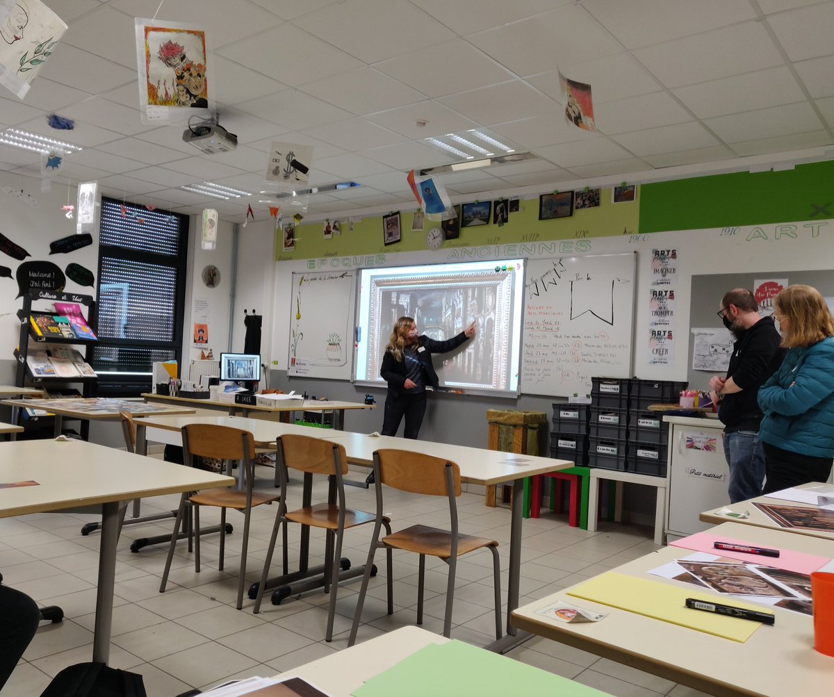 museomixidf's tweet photo. Ce matin, un petit tour de présentation des participants en images, et la découverte de 4 œuvres du @MbaOrleans dont on va s'inspirer pour #Hacktonmusee https://t.co/cyLEN6S85X