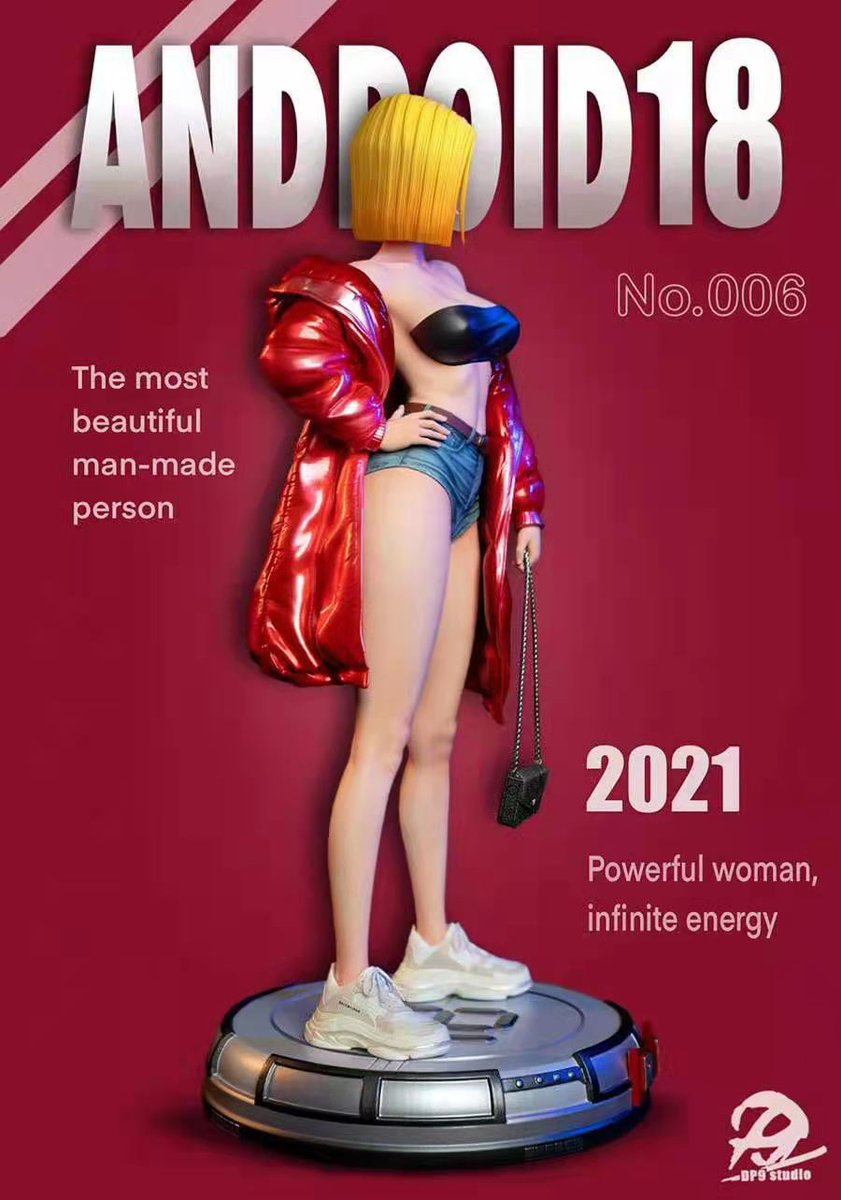 AotGk_official's tweet photo. DP9 Studio - Android 18
https://t.co/X01TK8QfOt
Series:Dragon Ball
Material:Resin + Pu
Measurement:Height 31cm Width 14cm Depth 14cm
Shipping Date:2021 Q4
#Android18 #dragonballAndroid18 #dragonball #dragonballandroid #anime #gk #figure #collectibles #i_Hstoys https://t.co/udzBVDa0ei