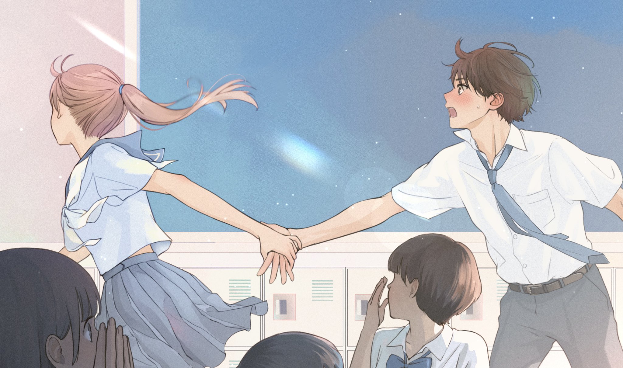 تويتر まかろんk على تويتر ありがとうございます 自分は絵を描く と言うより 描いて並べる 事が多いです 背景 クラスメイト 男女 それぞれ描いて並べています 一発で構図を決められればこうして見えないところまで描く必要も無いのに