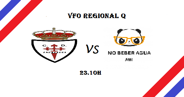 Esta noche partido de liga <a href="/VFOspain/">VFO España</a> contra <a href="/nobeberaguavfo/">No Beber Agua⚽️</a>