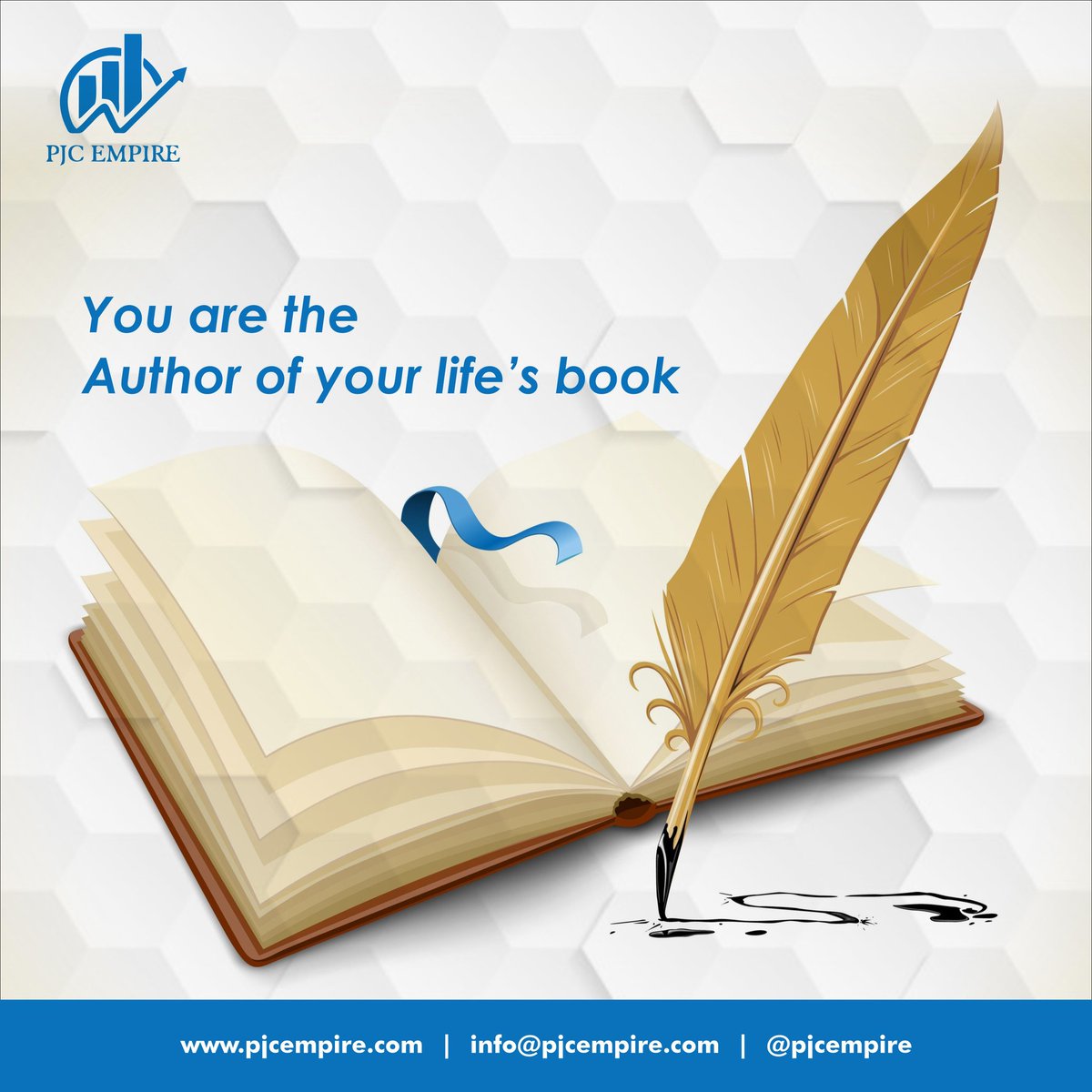 PjcEmpire's tweet photo. You are the author of your own book. No one will love you like you love yourself. 

Have a great week.

#pjcempire #mondaymotivaton 

#naijabusiness #naijabusinessonline #naijabusinessowners #naijabusinessboss #naijabusinessforum #naijabusinesswomen #naijabusinesses https://t.co/afXJqm1Jwy