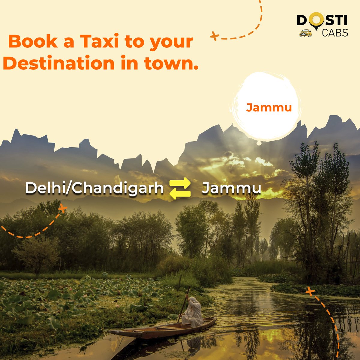 Dosti Cabs is the best rated AC cab service for outstation travel in India. Book Chandigarh to jammu travel cabs online at an affordable price.
Available 24/7. 
Book Now Just Call on +91 7500450008
Visit : dosticabs.com
#travels #travel #travelphotography #travelgram