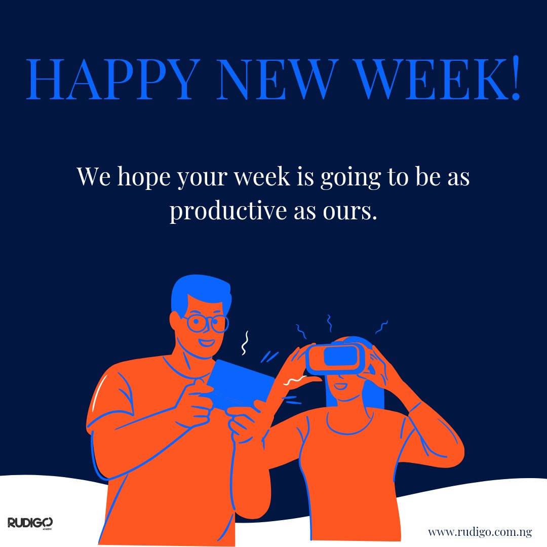 ThisIsRudigo's tweet image. Welcome to Monday. The most unpopular day of the week. 🤓
#codeworkscodersrock