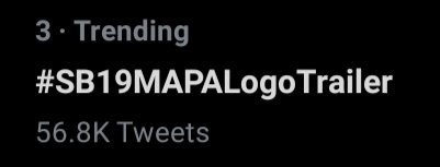 Trending at number three.

#TheBig10 What? by SB19 <a href="/BarangayLSFM/">Barangay LS 97.1</a> 

<a href="/SB19Official/">SB19 Official</a> #SB19
#SB19MAPALogoTrailer