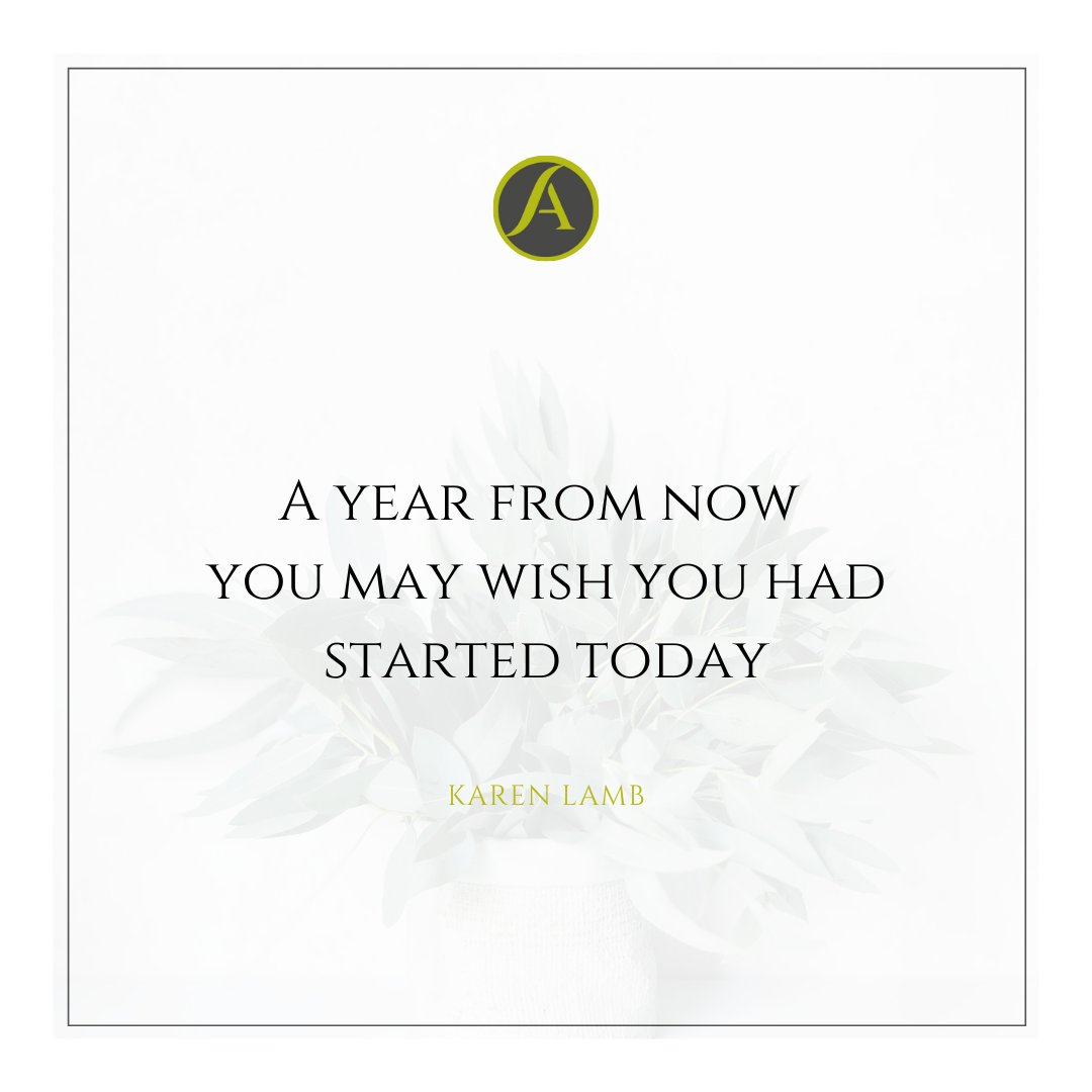 AustinsEstates's tweet photo. “A year from now you may wish you had started today.” – Karen Lamb 

#success #motivation #entrepreneur #business #inspiration https://t.co/EUo8nH5i07