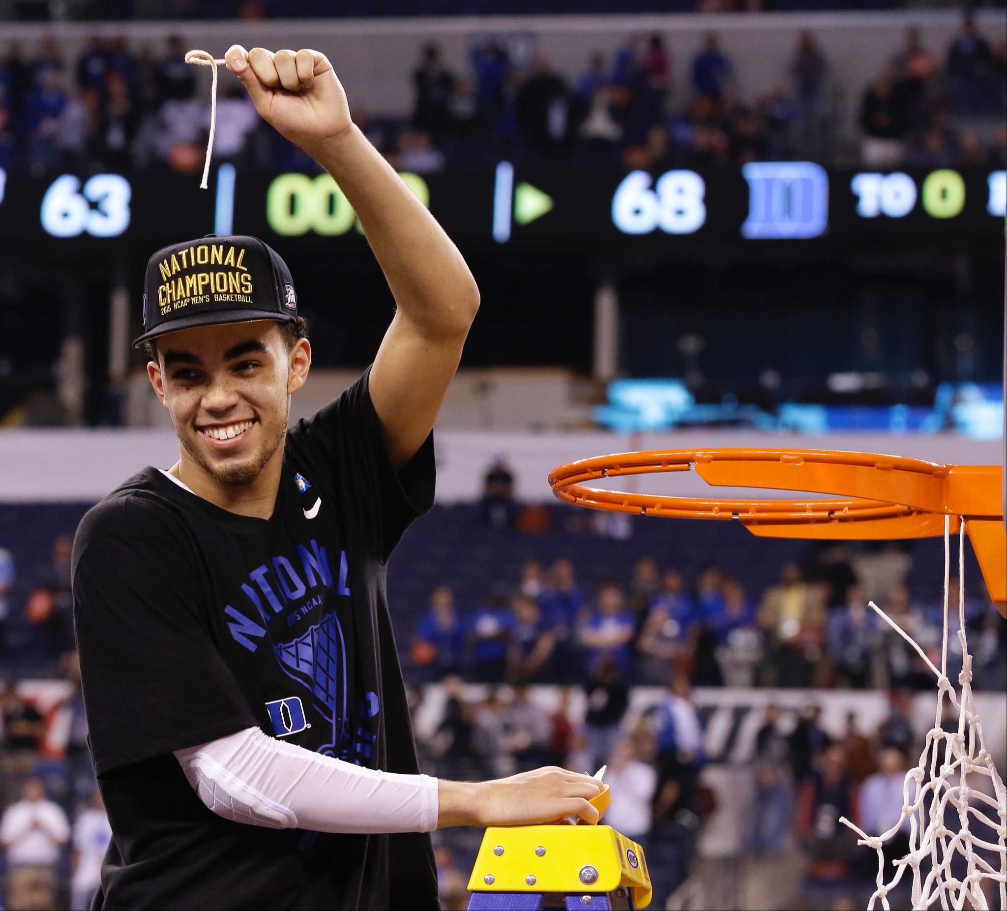 Happy 25th Birthday To Timberwolves PG And Former National Champion At Duke Tyus Jones . 