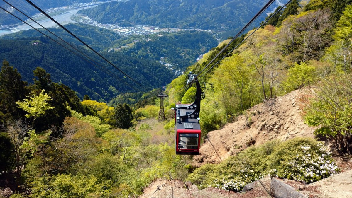 ロープウェイ 身延 山 新型パノラマビューゴンドラ2月23日運行開始！