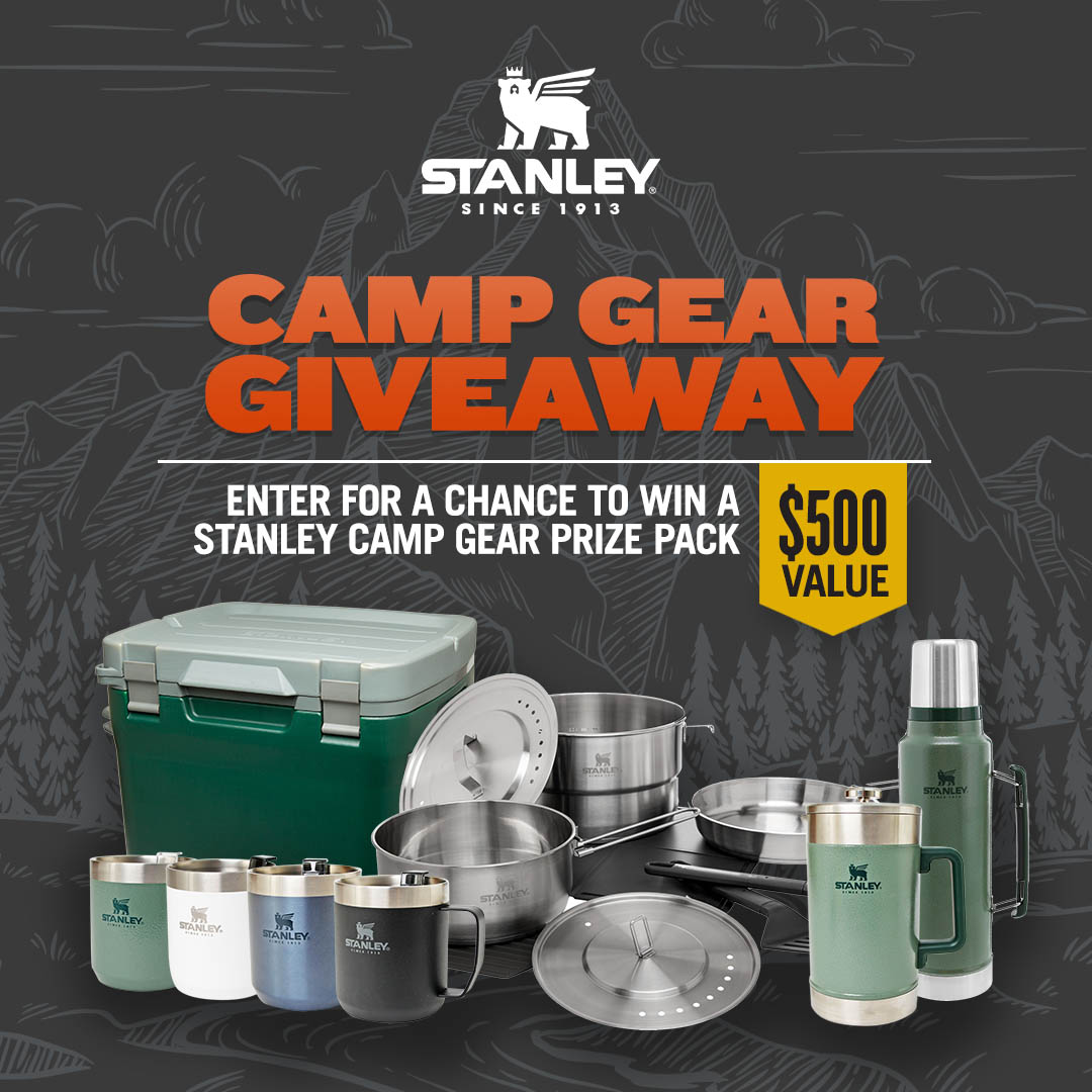 MOTV on X: Enter the Stanley Camp Gear Giveaway and start