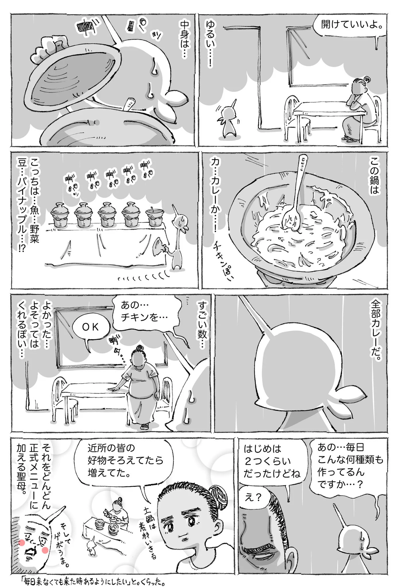 海外の種類豊富なワケあり飯！実は聖母なママさんが作っていた数多くのカレーだった！