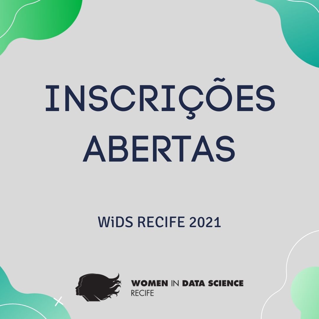 widsrecife's tweet photo. Estavam com saudades??
Pois vim avisar vocês que as inscrições para o WiDS Recife 2021 estão abertas! O evento vai acontecer no dia 19 de junho e totalmente online, teremos um dia inteiro de conteúdo pra vocês.
Inscrições e informações no site https://t.co/zDz7rCmaIi https://t.co/JweVzWtBe8