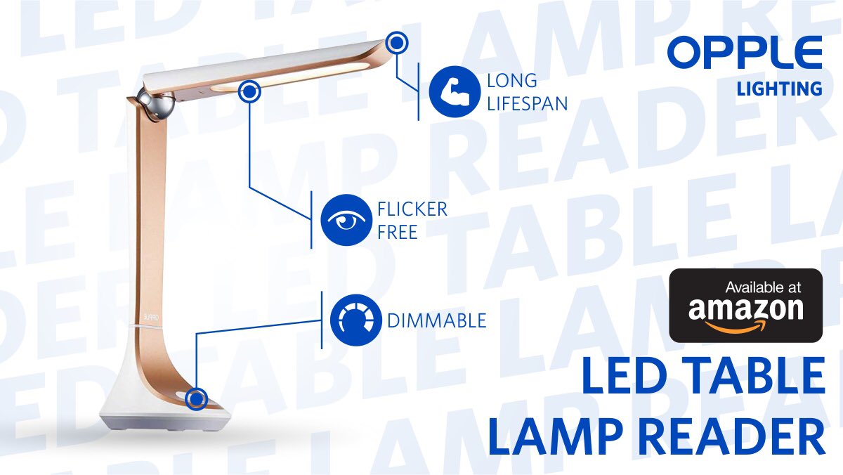 Oppleindia's tweet image. Our Reader #LEDTableLamp is a unique &amp;amp; elegant foldable reading lamp. It offers smart touch controls for reading/surfing modes and brightness adjustment with chargeable battery backup, an ideal companion for your study or work desk! 

Buy on Amazon - tiny.cc/ReaderLamp
