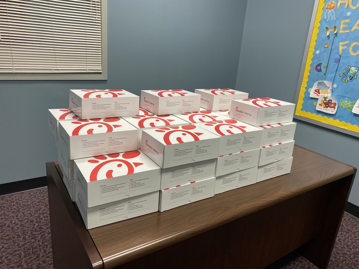 Thank you PTO for providing lunch for our staff. #pcisrocks