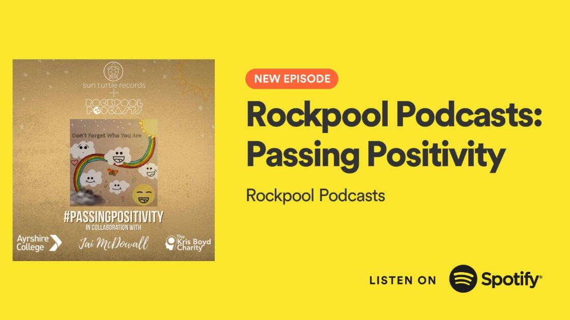 Had a blast speaking with @leahbxtty @Jai_McDowall @krisboydcharity @sunturtlerecs & my fellow colleagues @anotherdavey @MctJohn, Colin & Murray on our #PassingPositivity episode of Rockpool Podcasts! Out now on Spotify! 

🎧 spoti.fi/33w4Ufq
💻 flow.page/passingpositiv…
