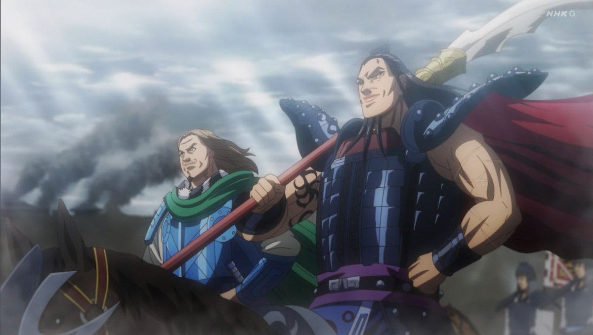 ট ইট র ソノン ｱﾆﾒ キングダム 第3シリーズ 6話 キングダム 死してなお 王騎の名の偉大さが轟くのね 蒙恬も仕事を遂行 止めを刺さなかった事が 後々に影響しないと良いけど 次は信の陣営の出番かな