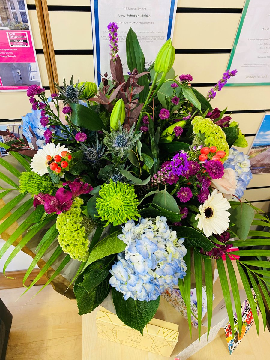lovely flowers from happy purchasers - Thankyou!