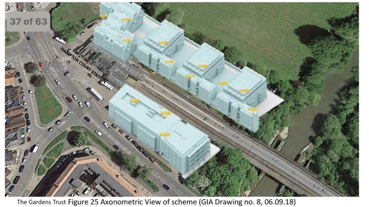 Good news! Consultation for #hamptoncourt #station redev. EXTENDED to 25TH MAY. #elmbridge still to make the case for scheme's public benefit, given- * over-sized for #molesey * excess density for #molesey * loss of open riverside space * loss of #Palace views More....thread👇