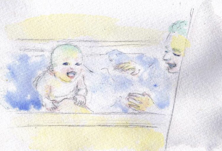 久しぶりに1人でお風呂に入る。昔は気持ちいいと思っていた41度のシャワーが熱かった。ぬるかったはずの38度に慣れていたことに気づく。
#水彩育児日記 