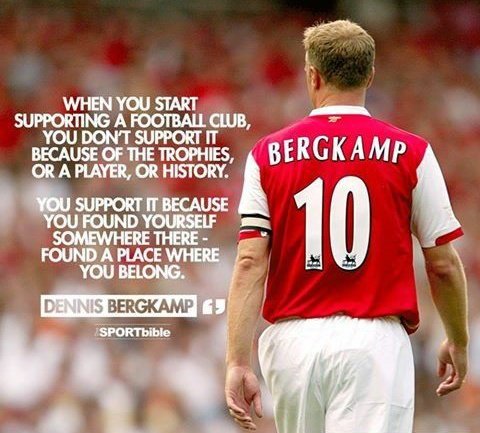 There is only one Dennis Bergkamp. Happy Birthday Maestro. 