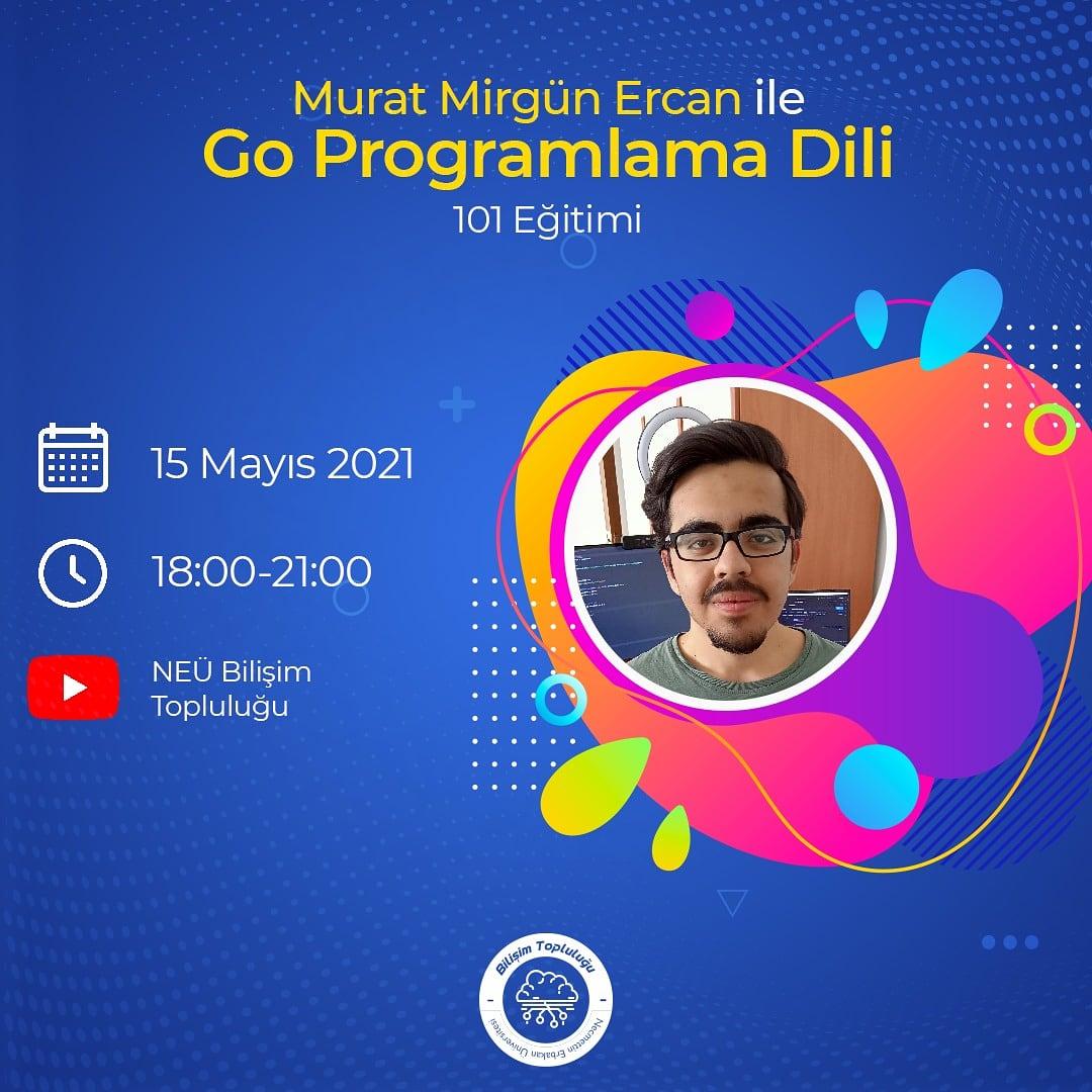 neubilisim's tweet photo. 3 2 1 Go 🏃🏻

✨Google tarafından geliştirilen Go programla dilinin temellerine hakim olmaya ne dersin?

📆 15 Mayıs 2021
🕕 18.00 - 21.00
📍 NEÜ Bilişim Topluluğu YouTube Kanalı

Hatırlatıcıları açmayı unutmayın 😉 https://t.co/XL8cP67Dww