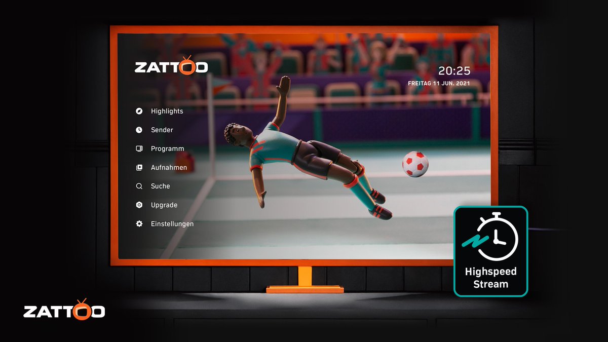 Pünktlich zur EM bringen wir TV-Streaming um 25 Sekunden näher ans Live-Signal heran. Ab sofort beträgt die Zeitverzögerung nur noch rund 10 Sekunden - für alle Sender (SD,HD,Full-HD) und mit allen Abos (1/2)
#zattoo #tvstreaming #watchyouwant #highspeedstream