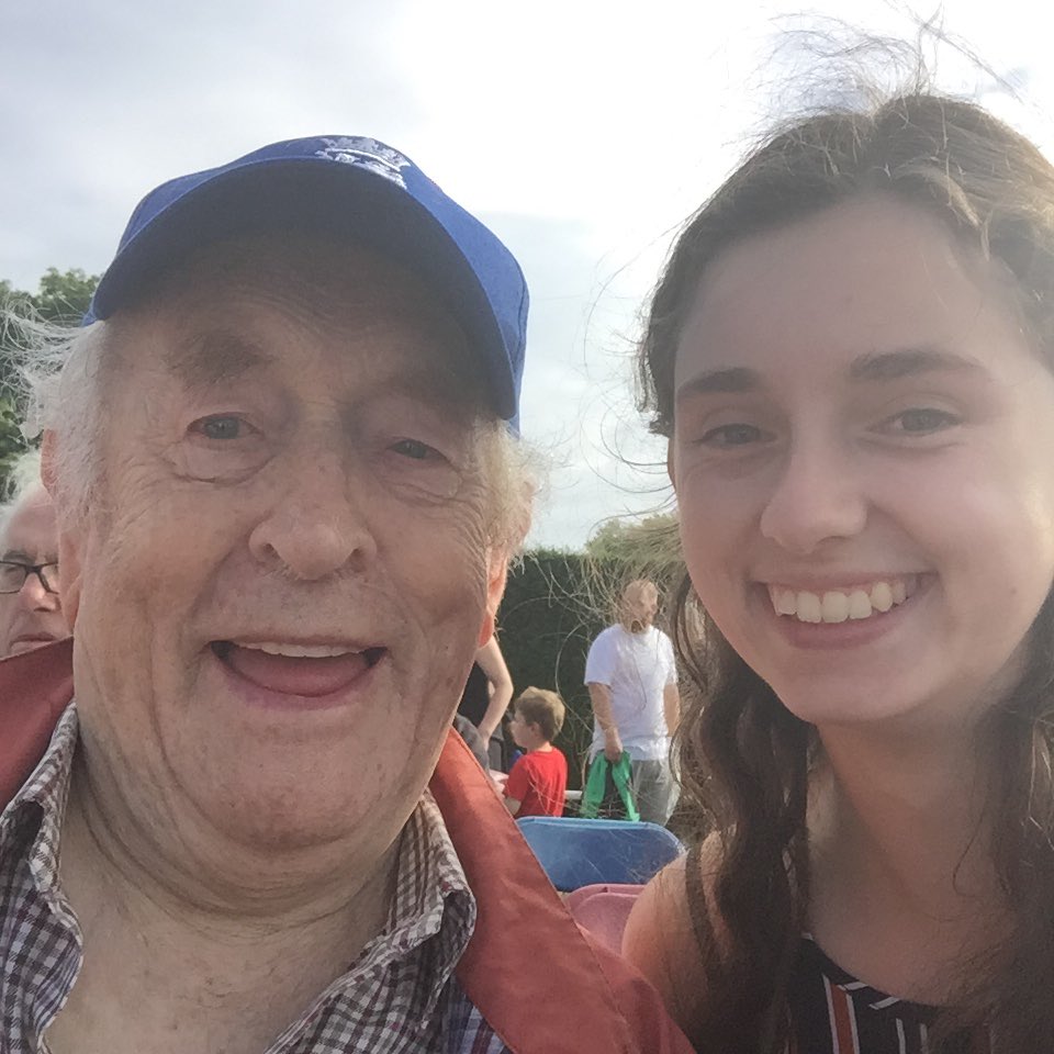 GeorgiaIsaac6's tweet photo. Some photographs with my favourite person - Opa/Murray Hedgcock. Thank you @thetimes for the lovely obit, he would be proud to be the lead. 

https://t.co/bjnY6gwVpw https://t.co/r7T0bWh83b