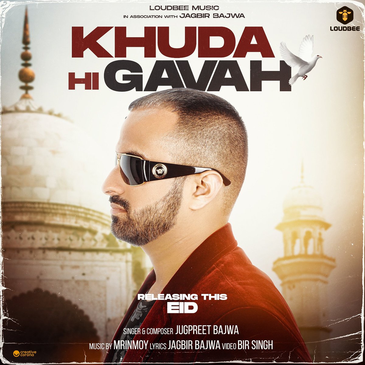 JuggyJag's tweet photo. I am so happy to announce my next song "Khuda Hi Gavah" in Association with LoudBee Music , Releasing This EID 2021.
.
.
Stay Tuned ❤
.
.
#khudahigavah #eidspecial #jugpreetbajwa #loudbeemusic @creativecorona @LoudbeeMusic https://t.co/2vDeU7ub0c